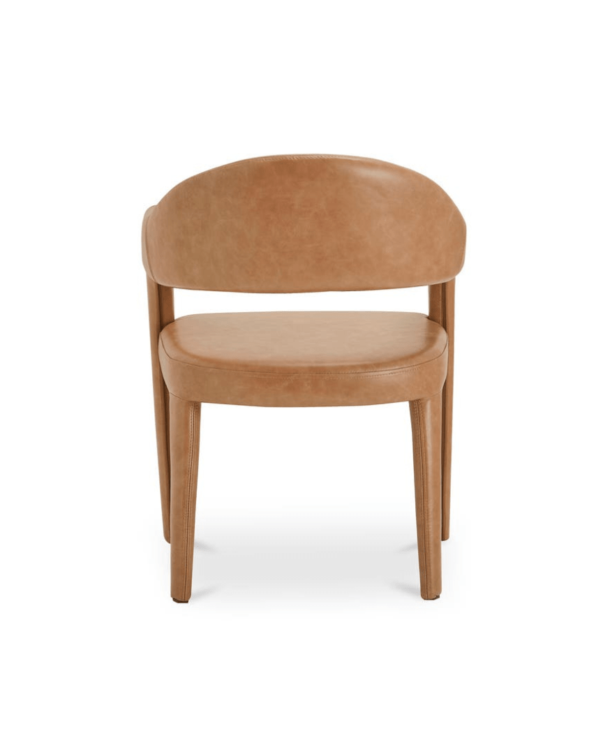 Peder Leather Dining Chair - Dining Chairs - Hello Norden