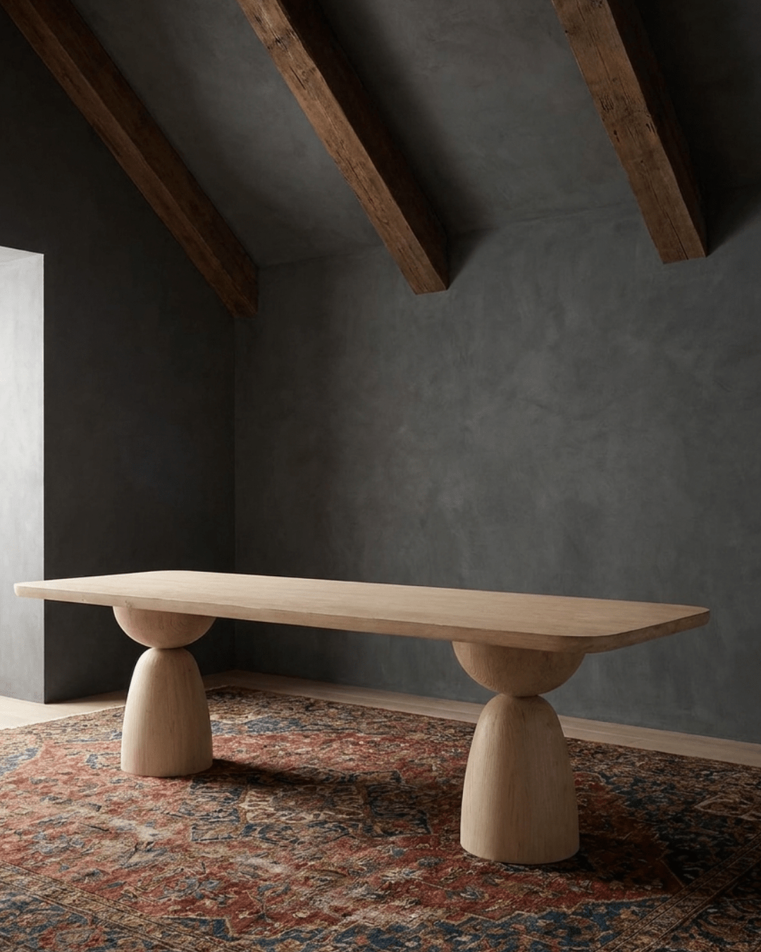 Konrad Dining Table - Reclaimed Wood Furniture - Hello Norden