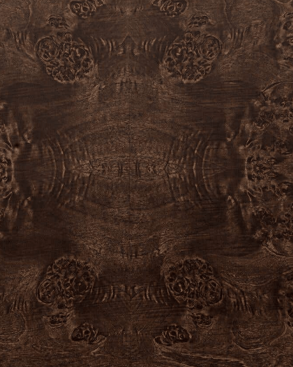 living room furniture modern mountain top edge frame and base: solid oak coffee table Hello Norden - Petter Coffee Table Dark, detail view