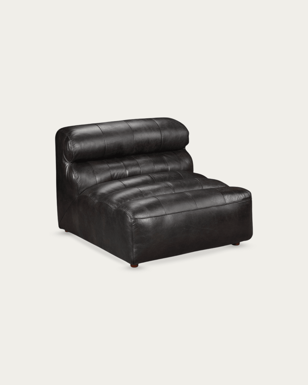 Rainor Leather Slipper Chair - Slipper Chairs - Hello Norden