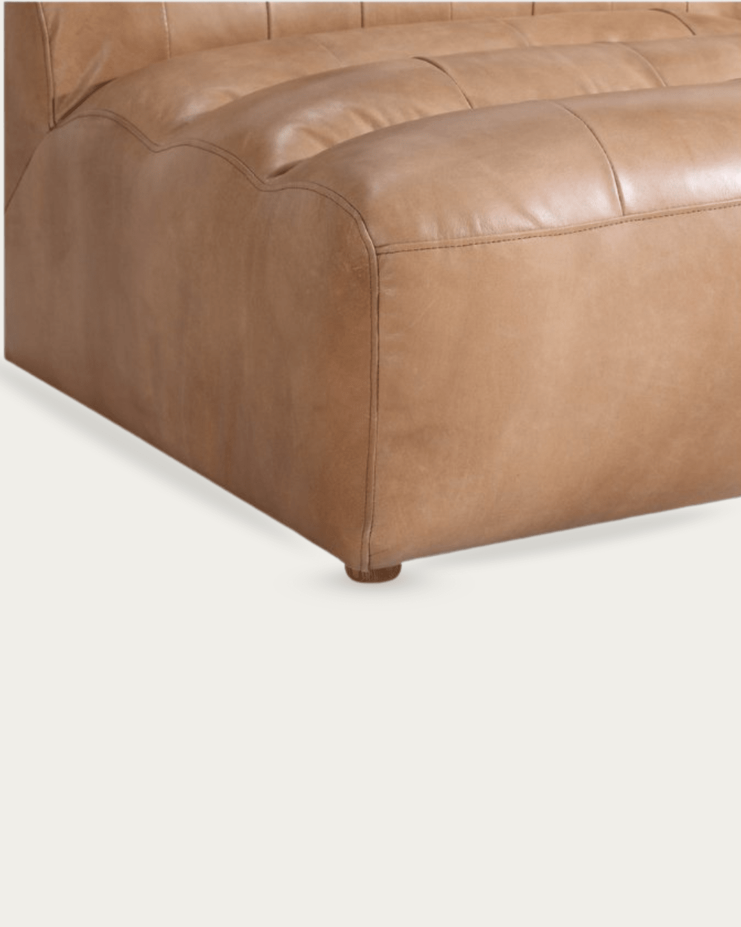 Rainor Leather Slipper Chair - Slipper Chairs - Hello Norden