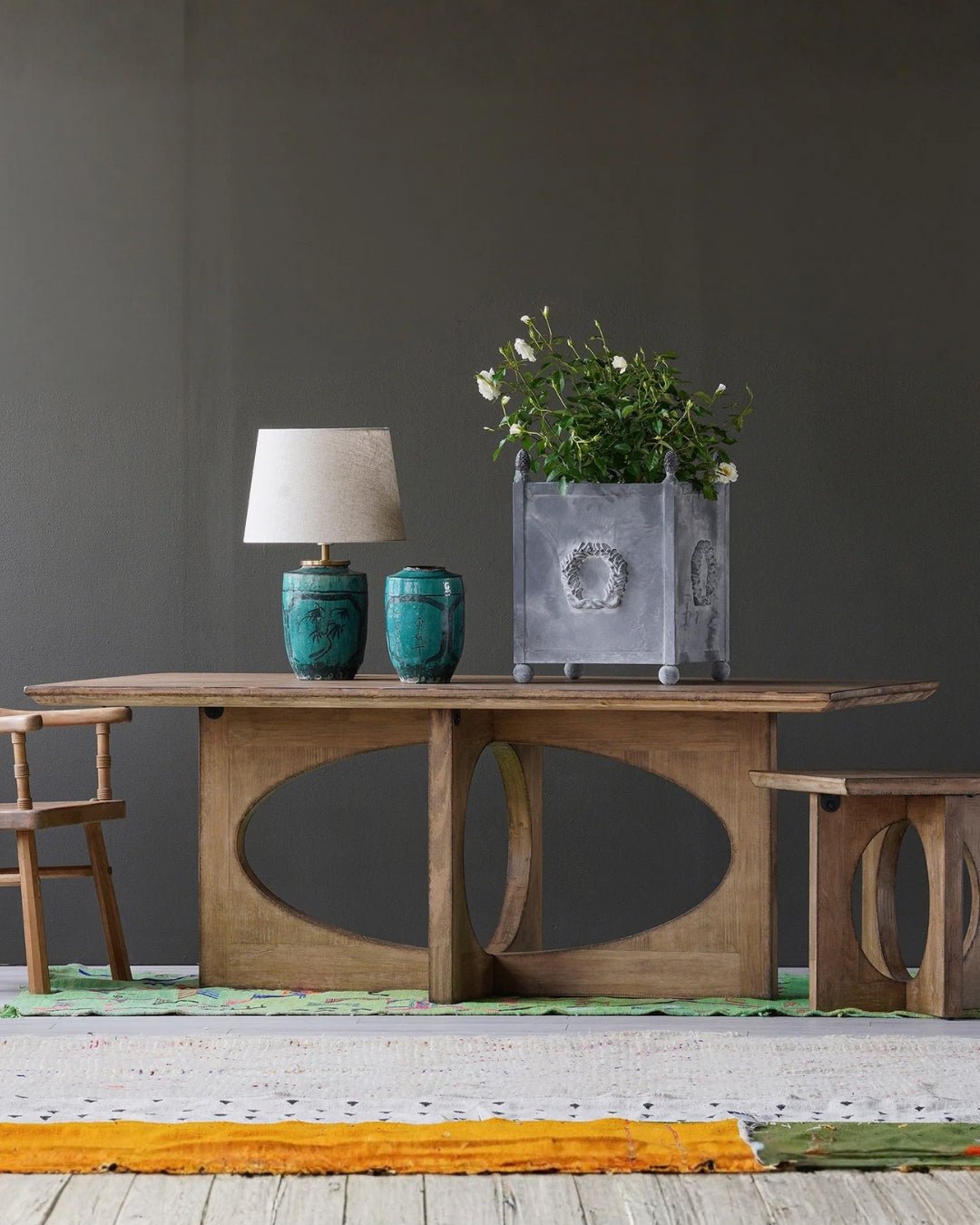 Trym Dining Table - Reclaimed Wood Furniture - Hello Norden