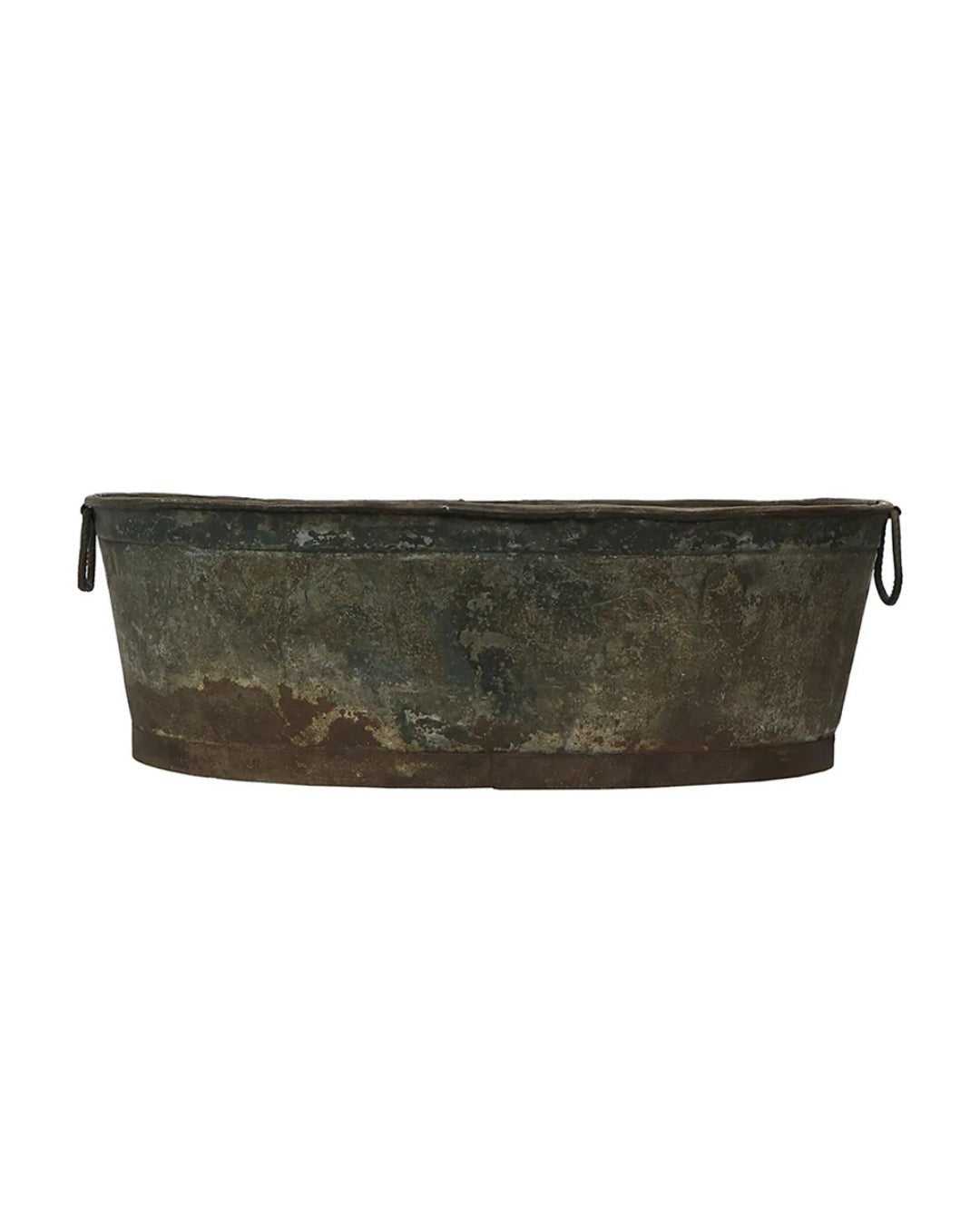 Rikke Vintage Zinc Basin - Hello Norden