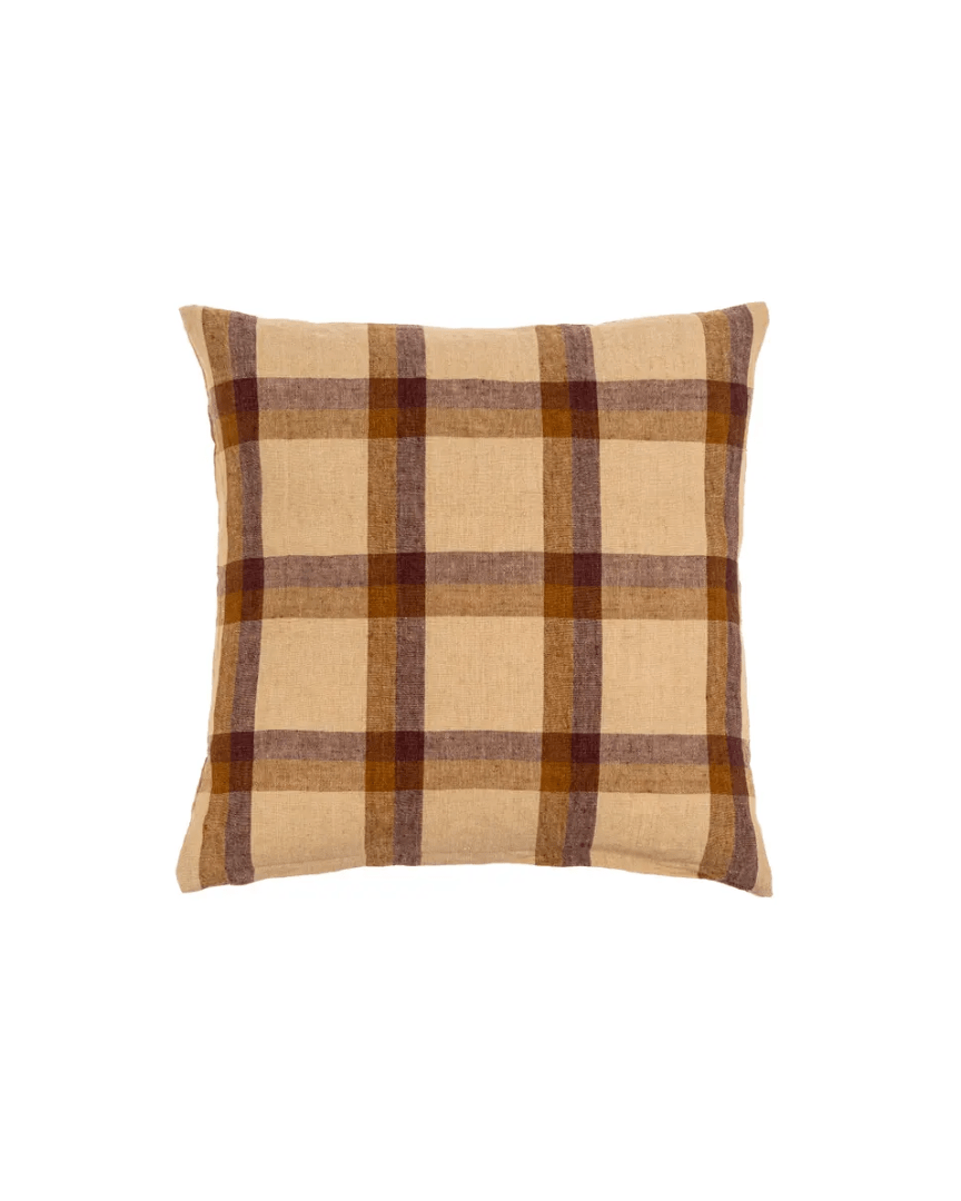 Rolf Plaid Throw Pillow 20" X 20" - Throw Pillows - Hello Norden