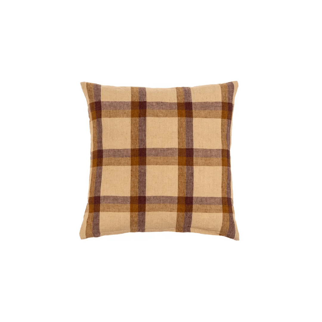 Rolf Plaid Throw Pillow 20" X 20" - Throw Pillows - Hello Norden