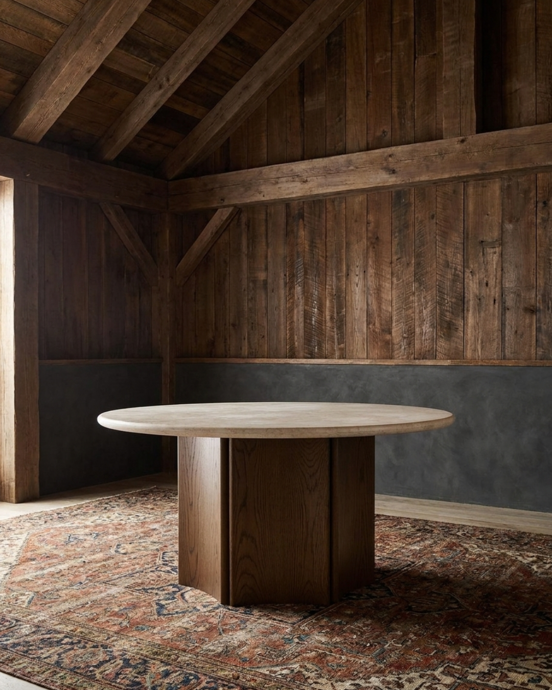 Torvald Round Dining Table - Lounge Chairs - Hello Norden