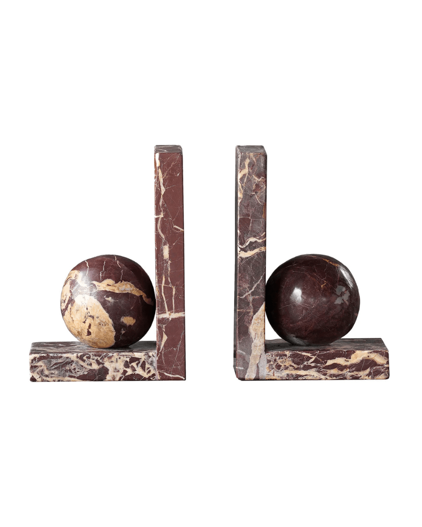 Rowan Marble Bookends (Pair) - Book End - Hello Norden