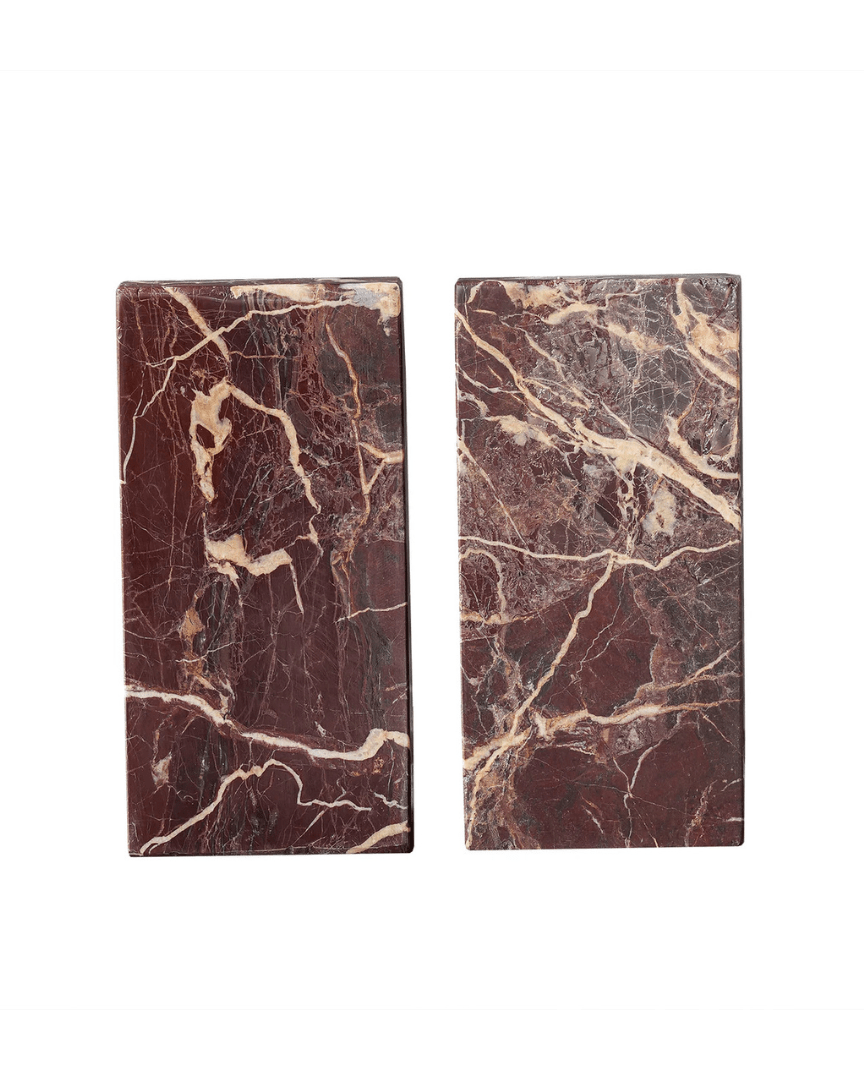 Rowan Marble Bookends (Pair) - Book End - Hello Norden