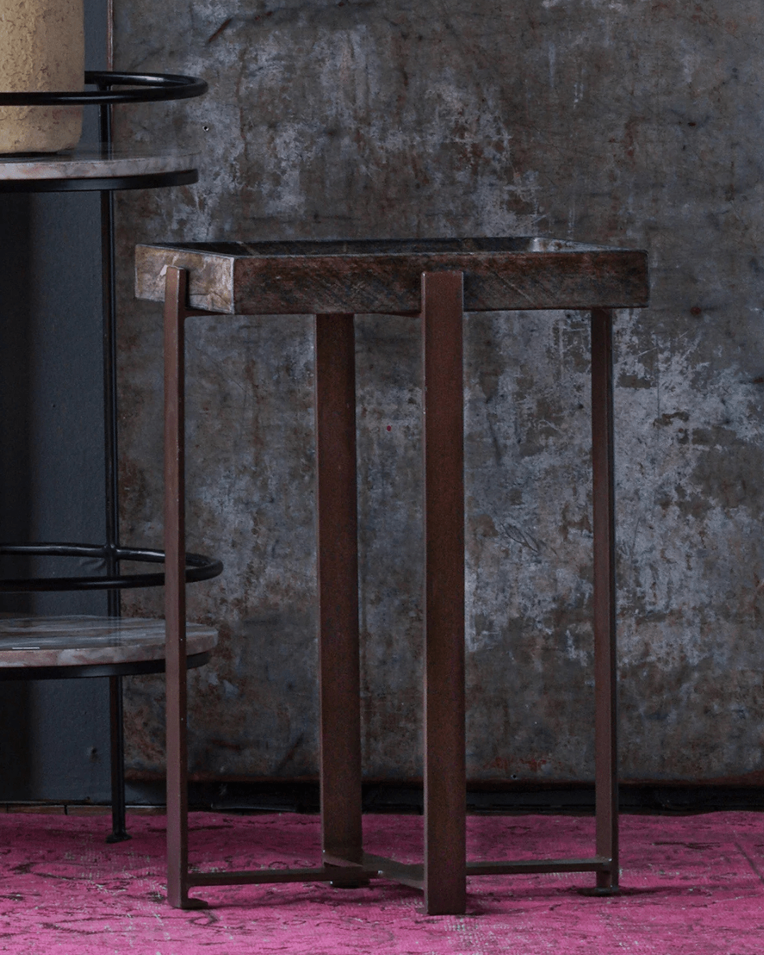 Runar Marble Side Table - Side Table - Hello Norden