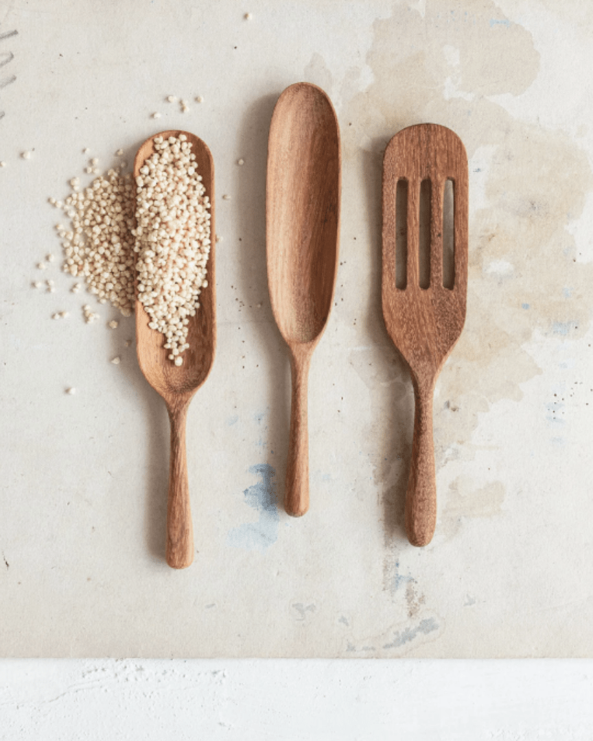 Rune Mini Wooden Utensils - Spoon - Hello Norden