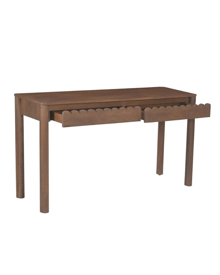 Sadie Scalloped Console Table - Consoles - Hello Norden