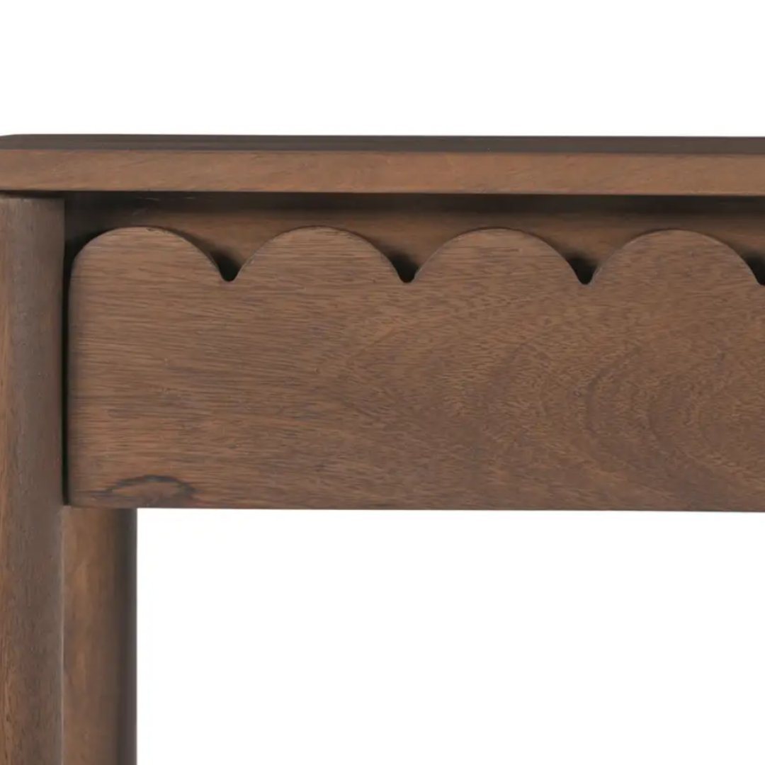 Sadie Scalloped Console Table - Consoles - Hello Norden