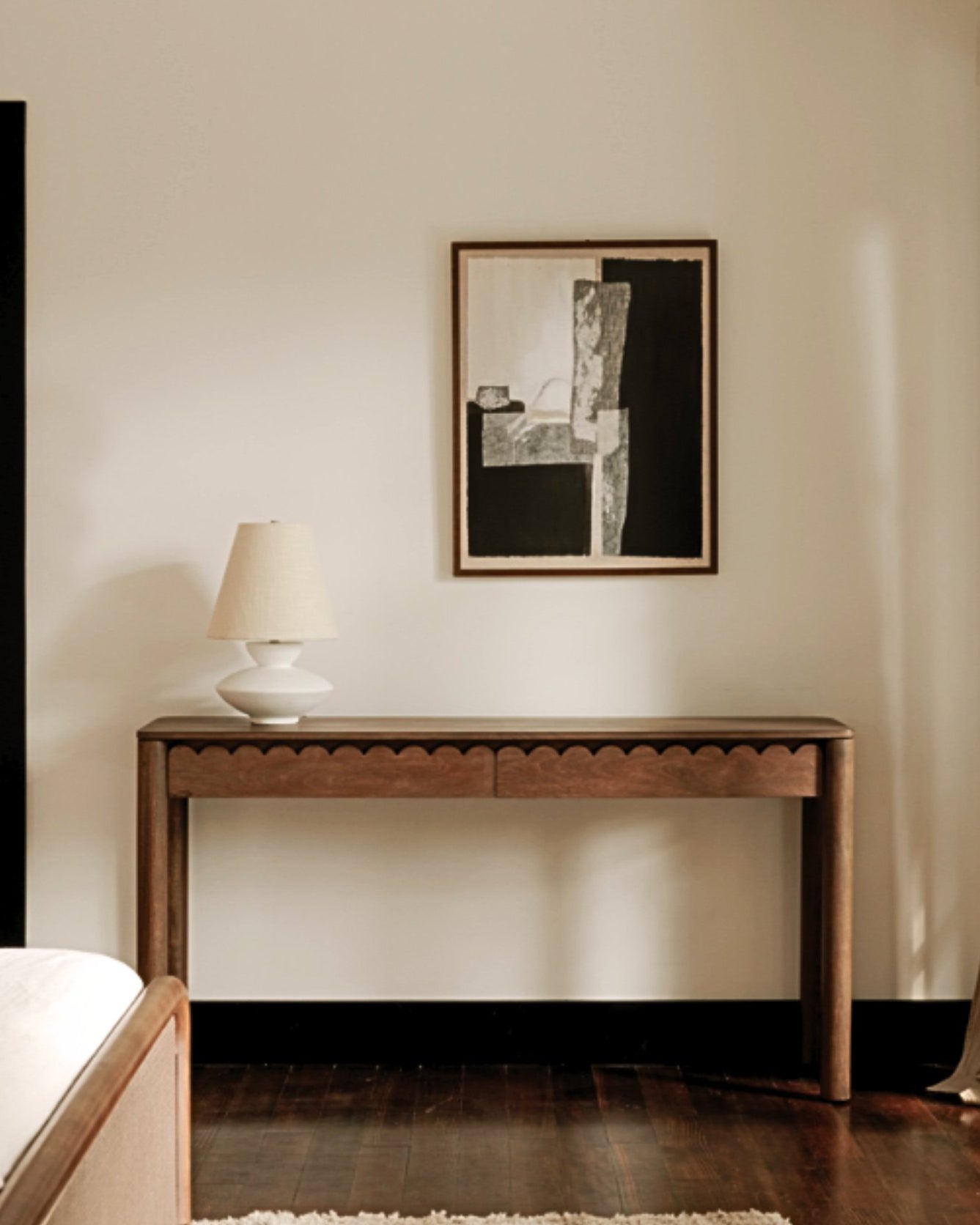 Sadie Scalloped Console Table - Consoles - Hello Norden