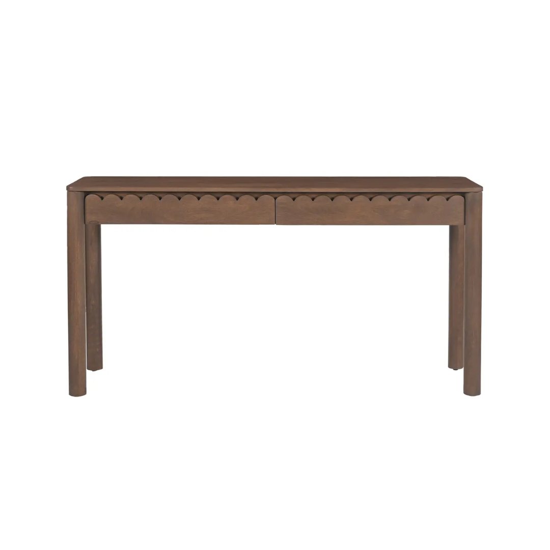 Sadie Scalloped Console Table - Consoles - Hello Norden