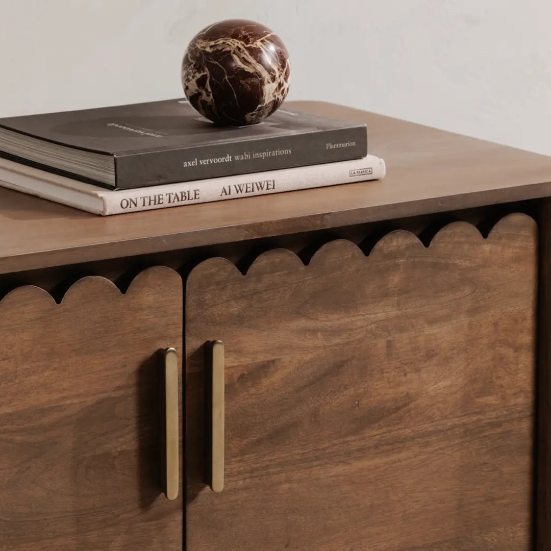 Sadie Scalloped Sideboard - Consoles - Hello Norden