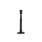 Sanna Carved Wood Taper Holders - Candle Holders - Hello Norden