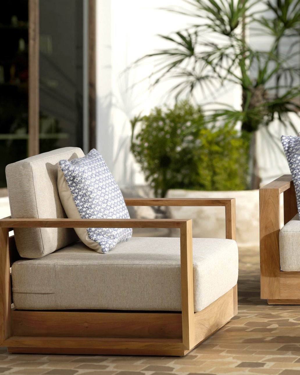 Sindre Outdoor Lounge Chair - Arm Chairs - Hello Norden