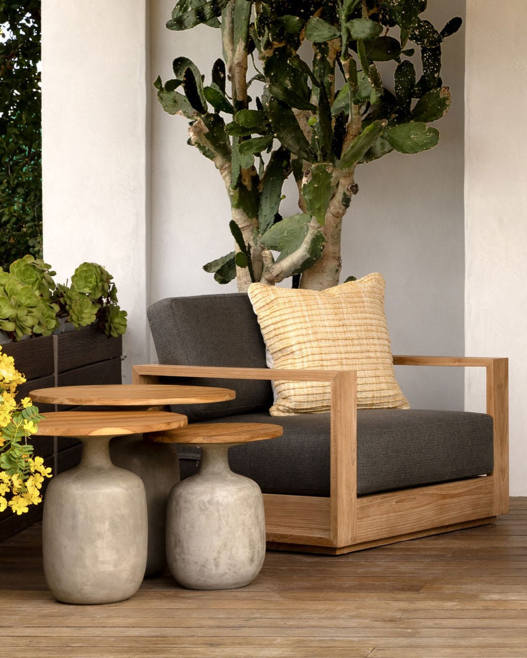 Sindre Outdoor Lounge Chair - Arm Chairs - Hello Norden