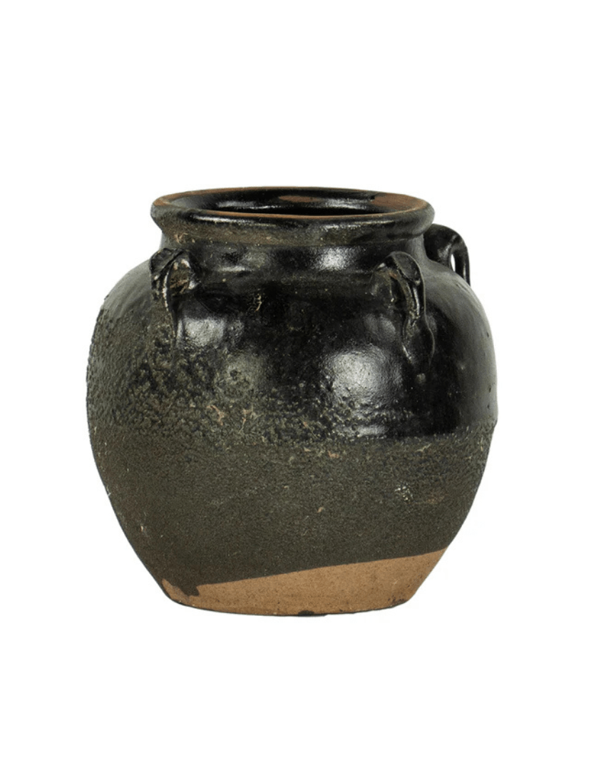 Skadi Vintage Glazed Handle Pot - Pots - Hello Norden