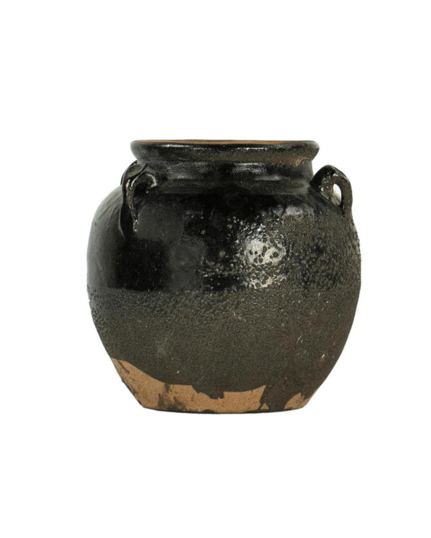 Skadi Vintage Glazed Handle Pot - Pots - Hello Norden