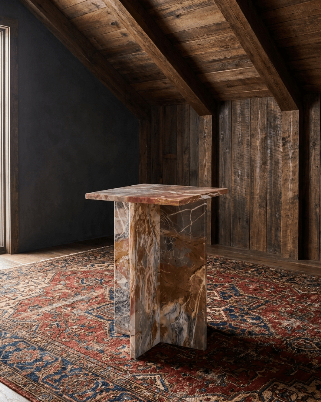 Wayde Marble Side Table - Side Tables - Hello Norden