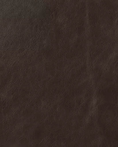 St Croix Toasted Coco Aniline Leather fabric swatch