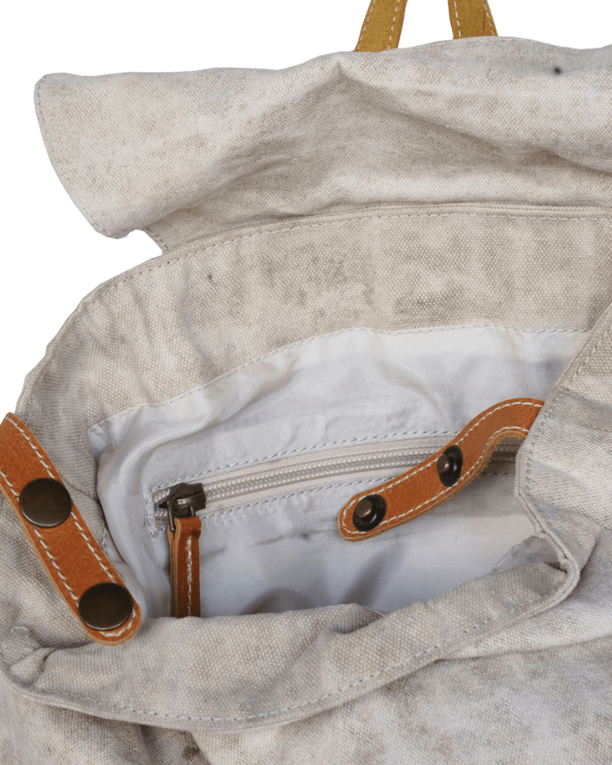 Stellan Upcycled Tent Tarp Backpack - Bag - Hello Norden