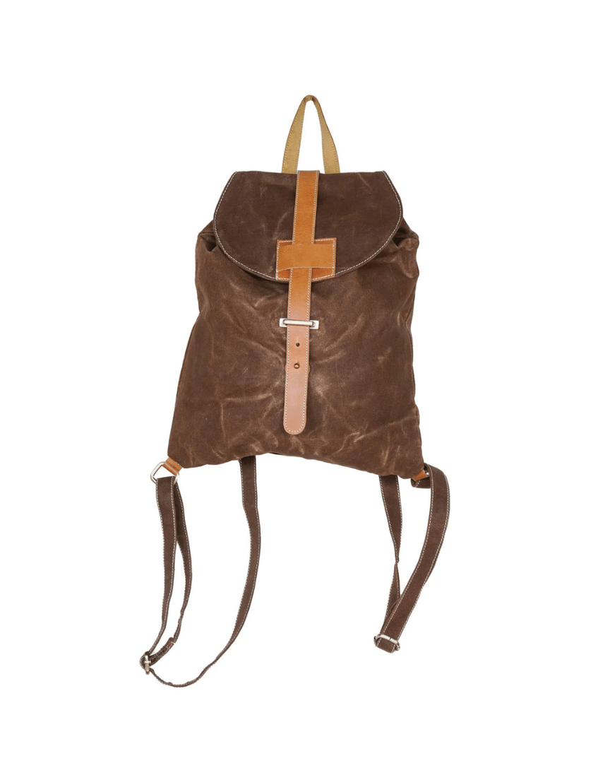 Stellan Upcycled Tent Tarp Backpack - Bag - Hello Norden