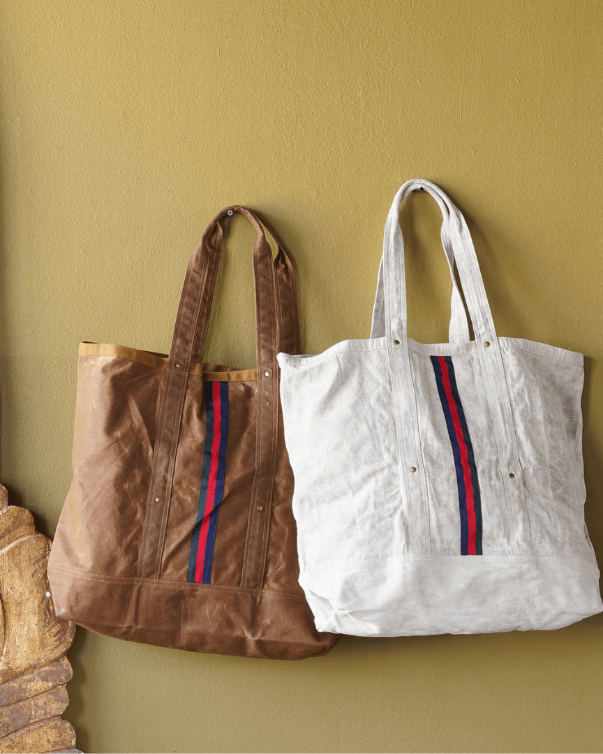 Stellan Upcycled Tent Tarp Tote Bag - Bag - Hello Norden