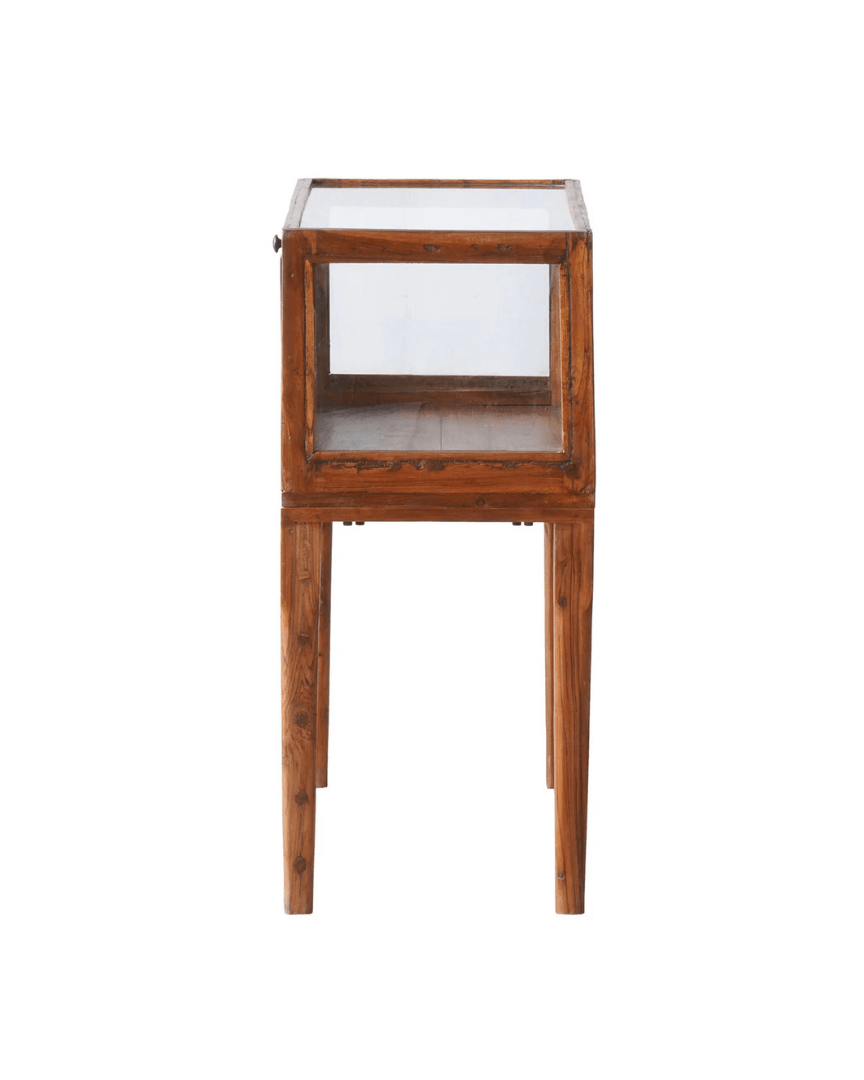 Stig Vintage Display Case Table - Cabinets & Storage - Hello Norden