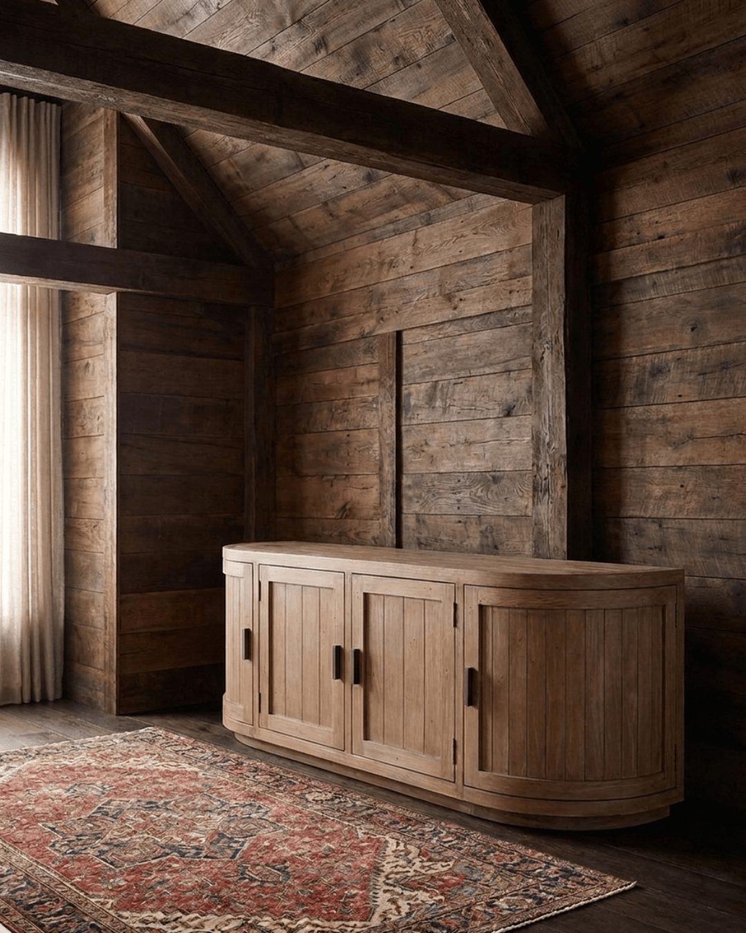 Adele Reclaimed Pine Wood Cabinet - Reclaimed Wood Furniture - Hello Norden