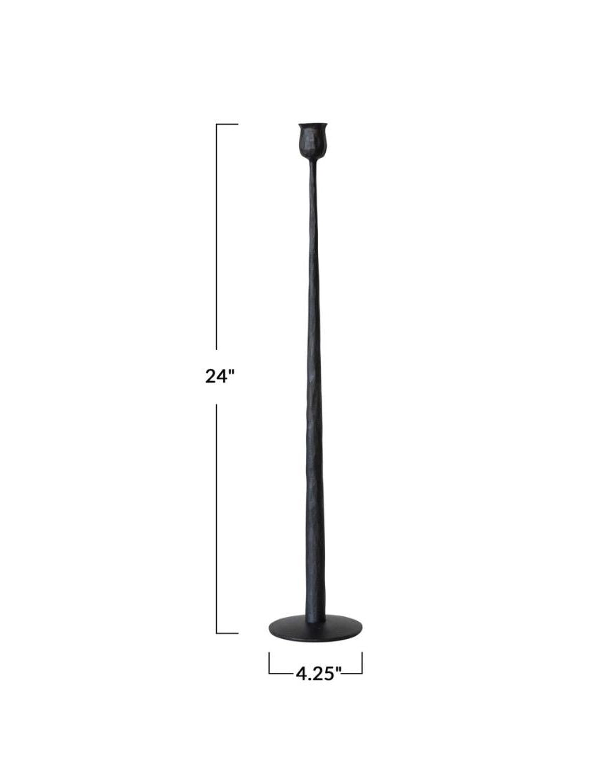 Sylvie Iron Taper Candle Holders - Candle Holders - Hello Norden