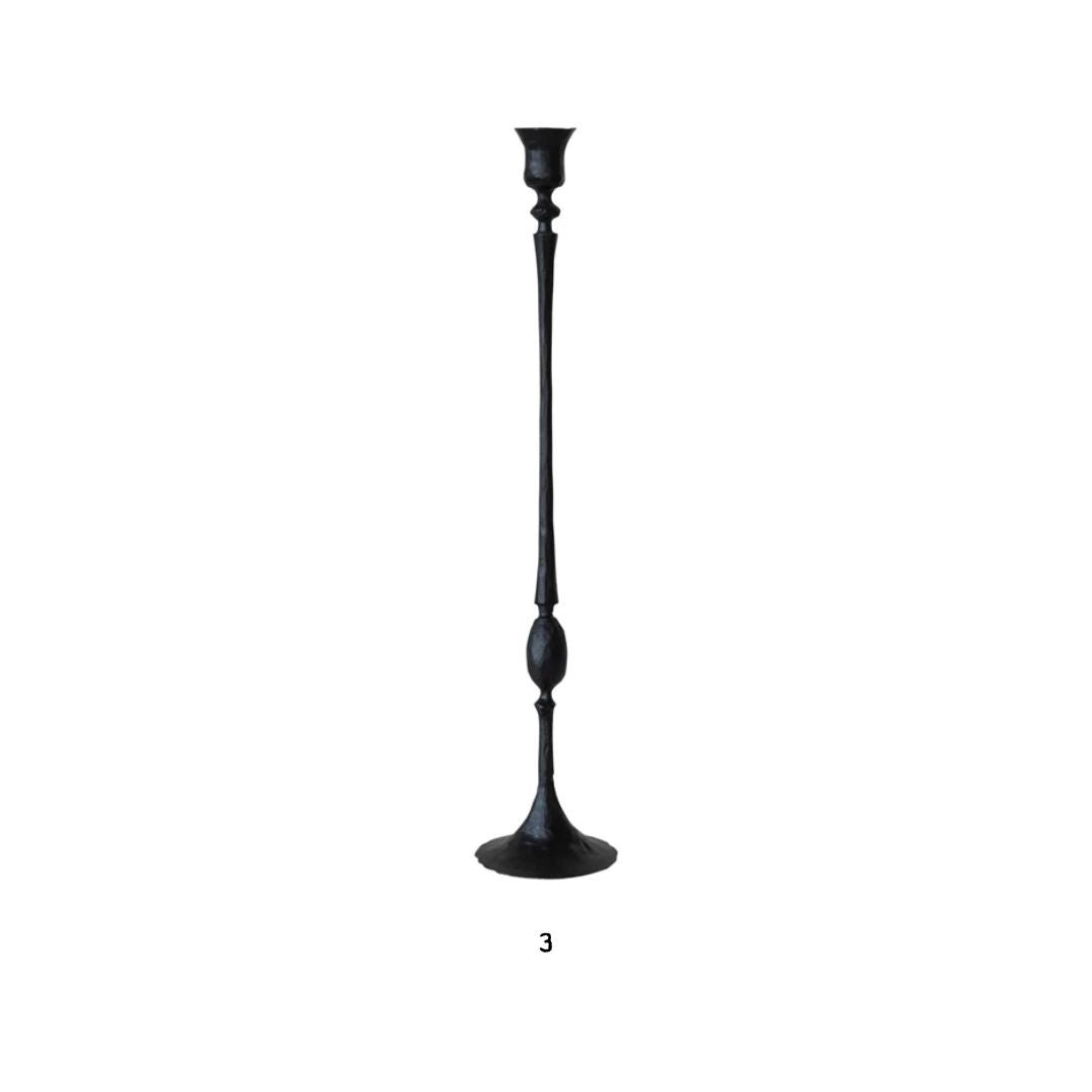 Sylvie Iron Taper Candle Holders - Candle Holders - Hello Norden