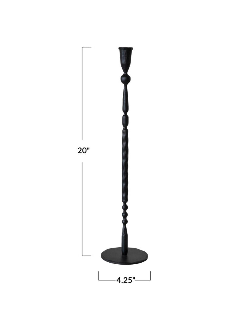 Sylvie Iron Taper Candle Holders - Candle Holders - Hello Norden