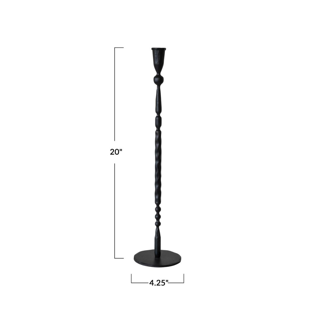 Sylvie Iron Taper Candle Holders - Candle Holders - Hello Norden