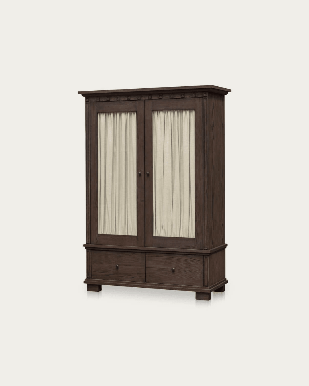 living room furniture modern mountain cabinet Hello Norden - Olav Tall Cabinet Dark