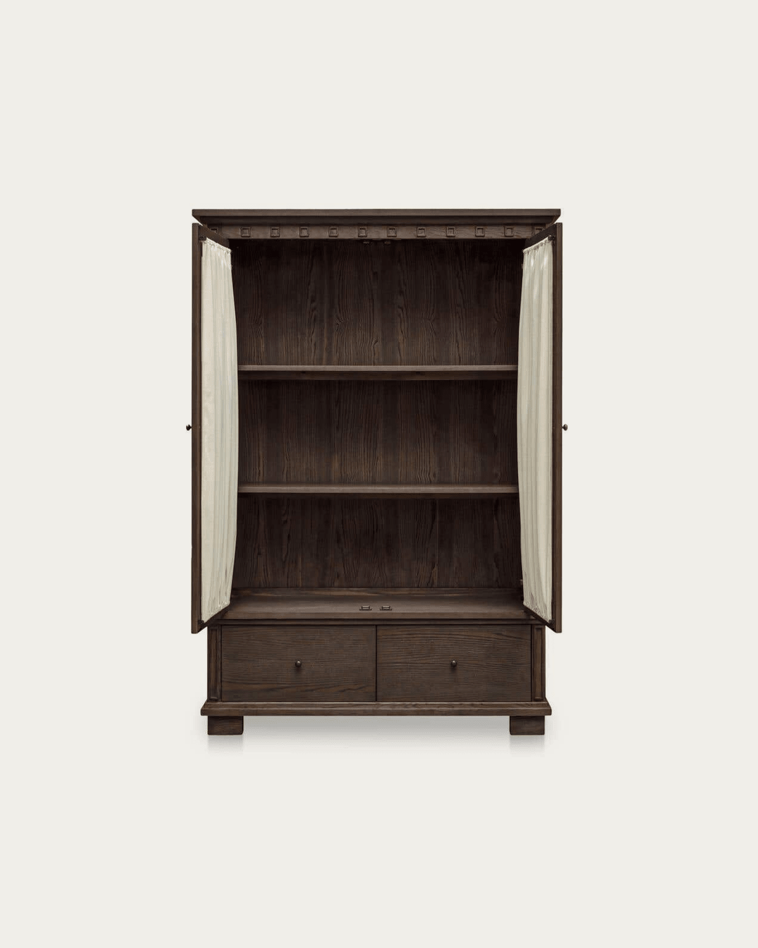 living room furniture modern mountain cabinet Hello Norden - Olav Tall Cabinet Dark