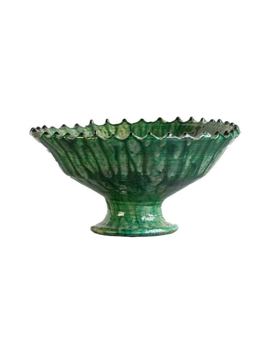 Tamegroute Compote Green bowl - Decorative Bowls - Hello Norden