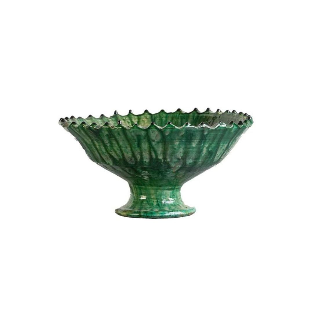 Tamegroute Compote Green bowl - Decorative Bowls - Hello Norden