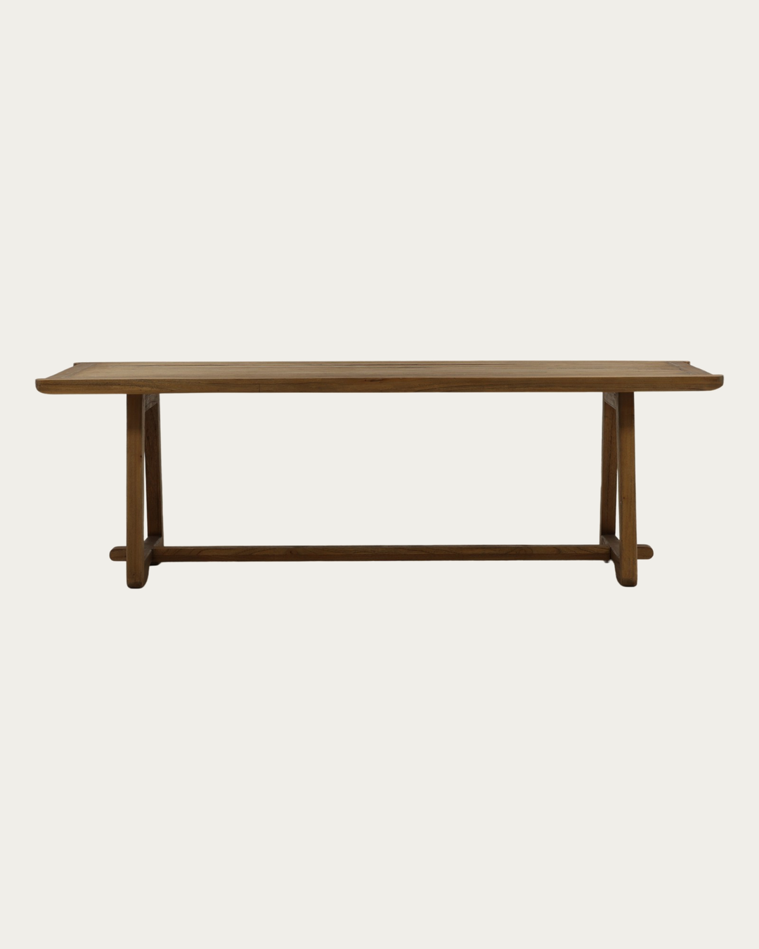dining room furniture modern mountain mindi wood dining table Hello Norden - Tarjei Dining Table, detail view