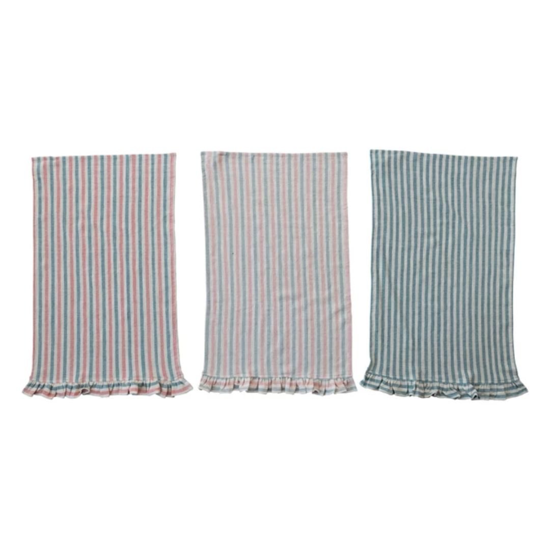 Toril Striped Tea Towels - Kitchen Towels - Hello Norden