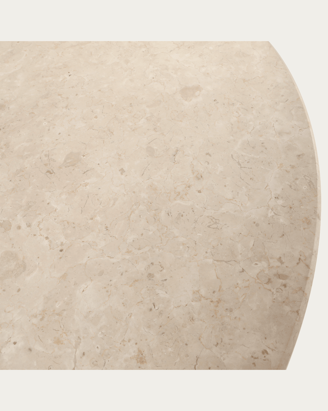 dining room furniture modern mountain dining table Hello Norden - Torvald Round Dining Table, detail view