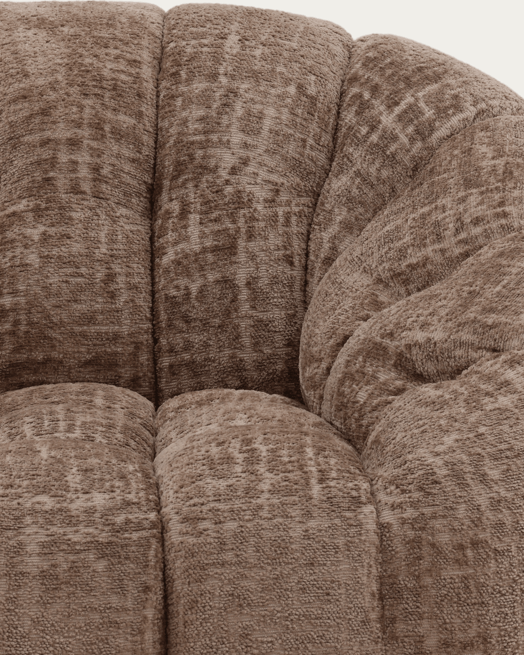 living room furniture modern mountain chenile fabric swivel chair Hello Norden - Herman Swivel Chair, detail view