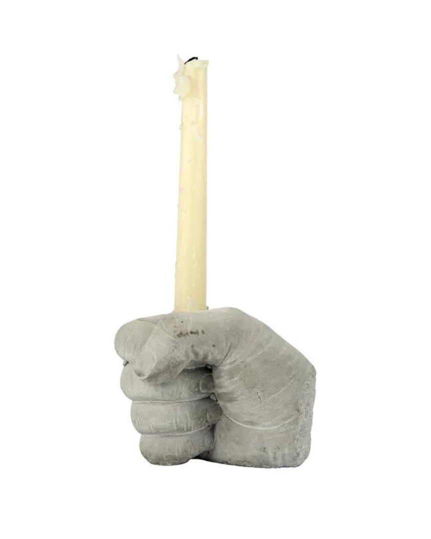 Tyra Hand Taper Candle Holder - Candle Holders - Hello Norden