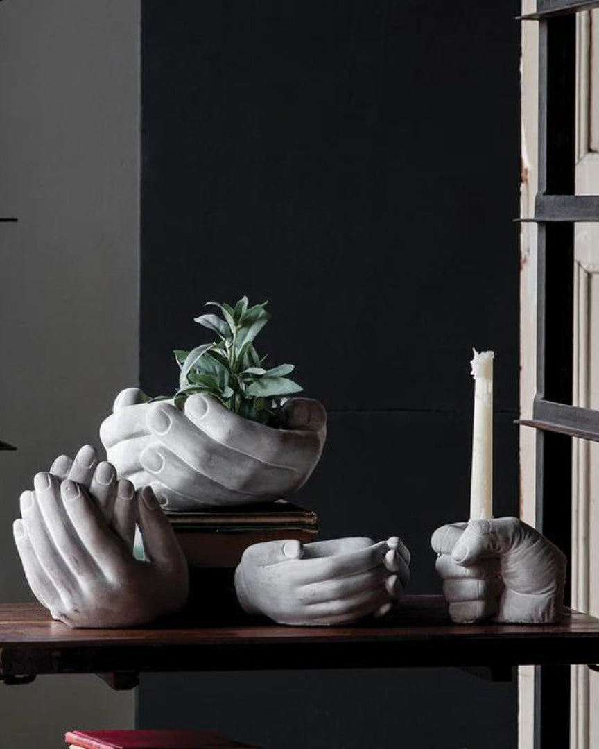 Tyra Hand Taper Candle Holder - Candle Holders - Hello Norden