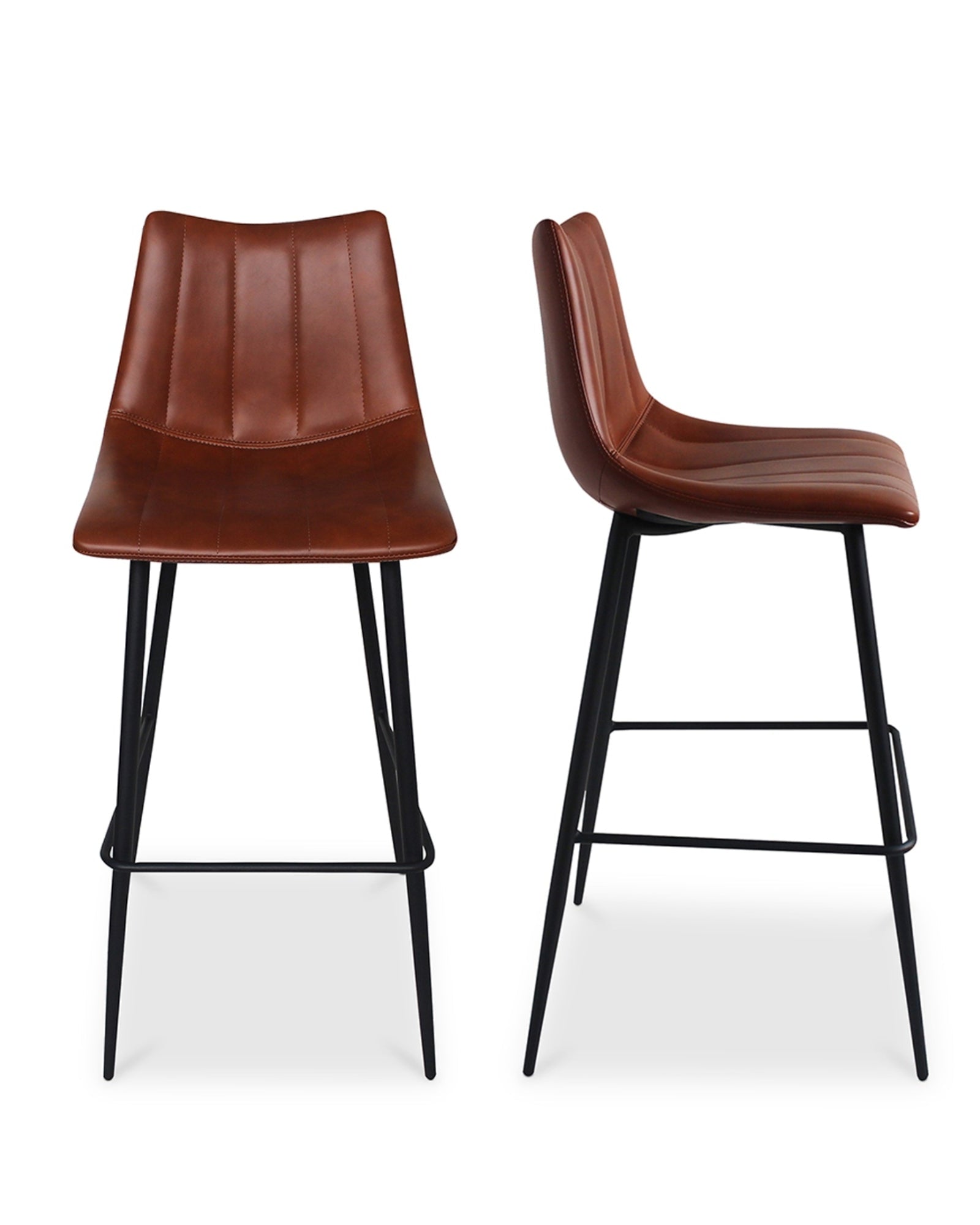 Valdemar Bar Chairs (Set of 2) - Bar Stools - Hello Norden