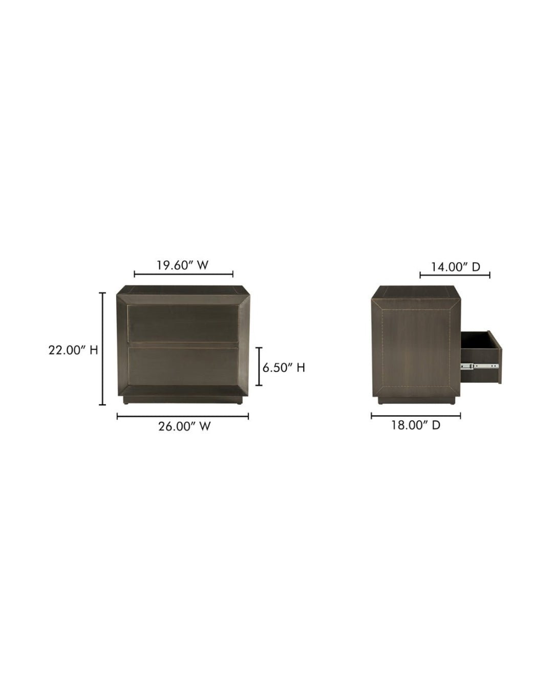 Veli Nightstand - Nightstands - Hello Norden