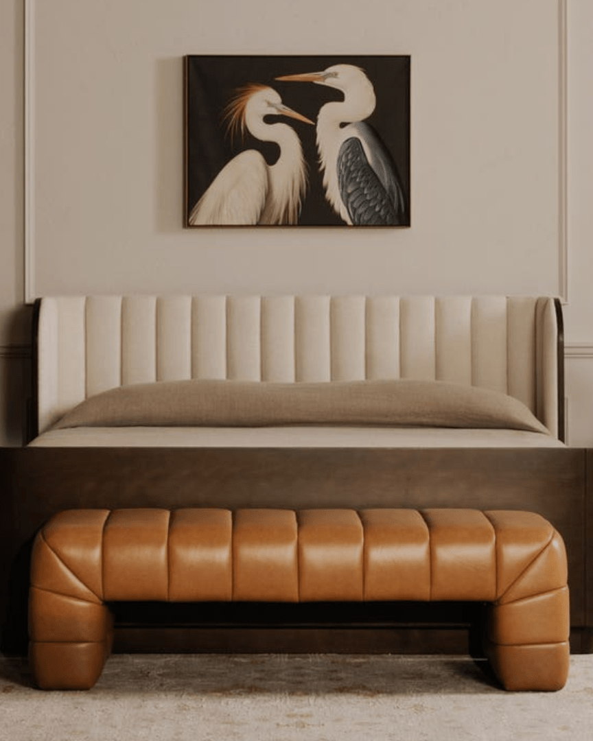 Viktor Leather Bench - Bench - Hello Norden