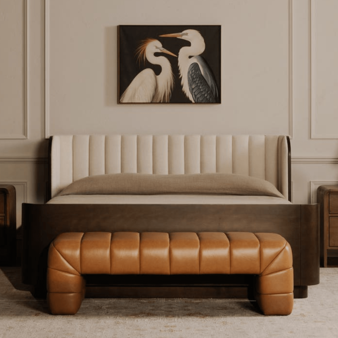 Viktor Leather Bench - Bench - Hello Norden