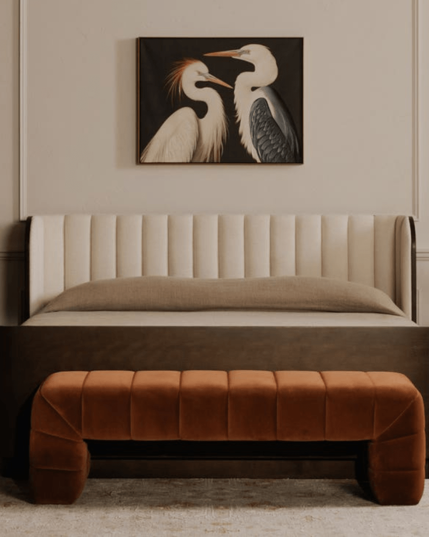 Viktor Velvet Bench - Bench - Hello Norden